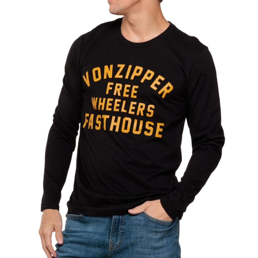 NWT Fasthouse VonZipper Barley T-Shirt - Long Sleeve